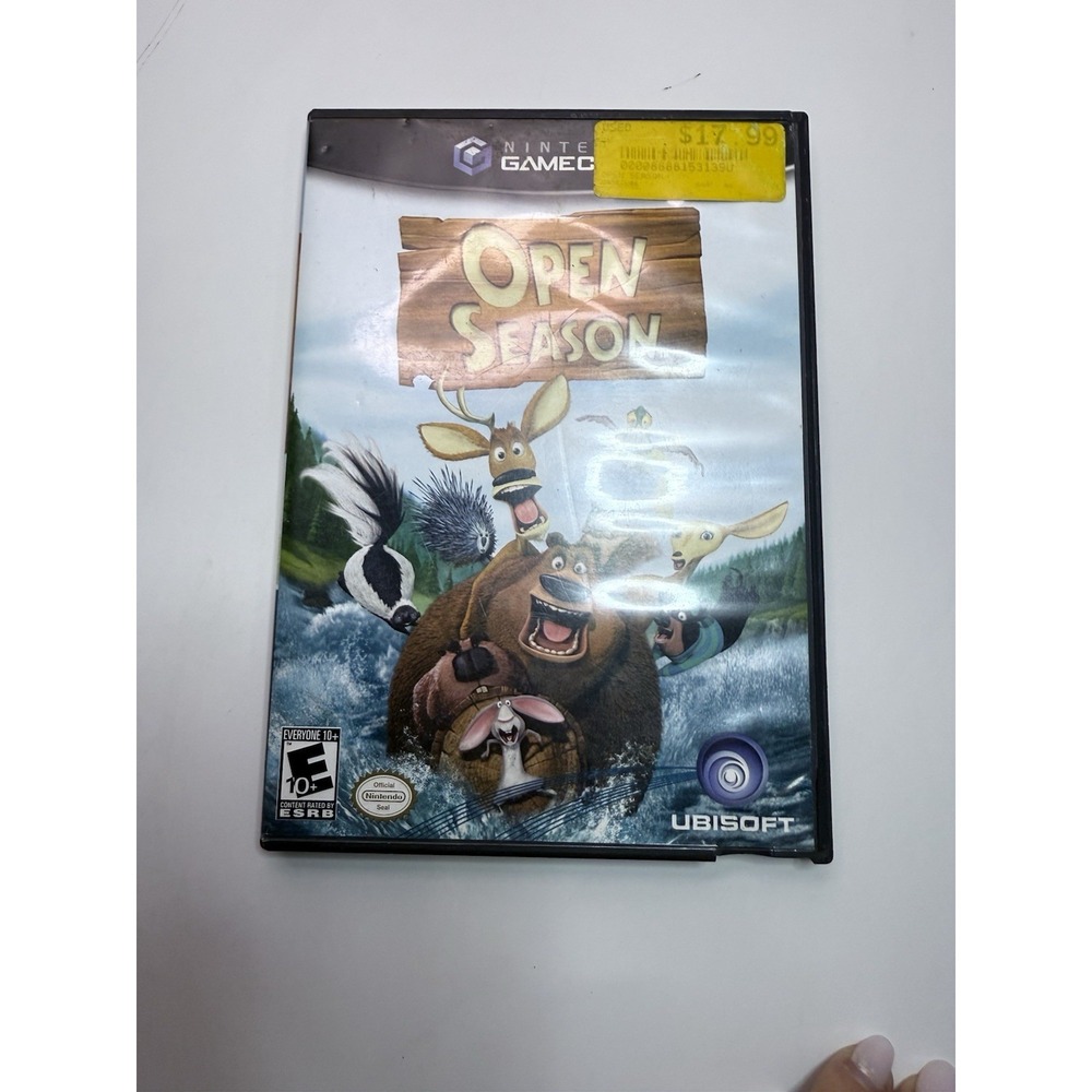 Nintendo GameCube Open Season (2006) CIB Case Manual Disc Tested